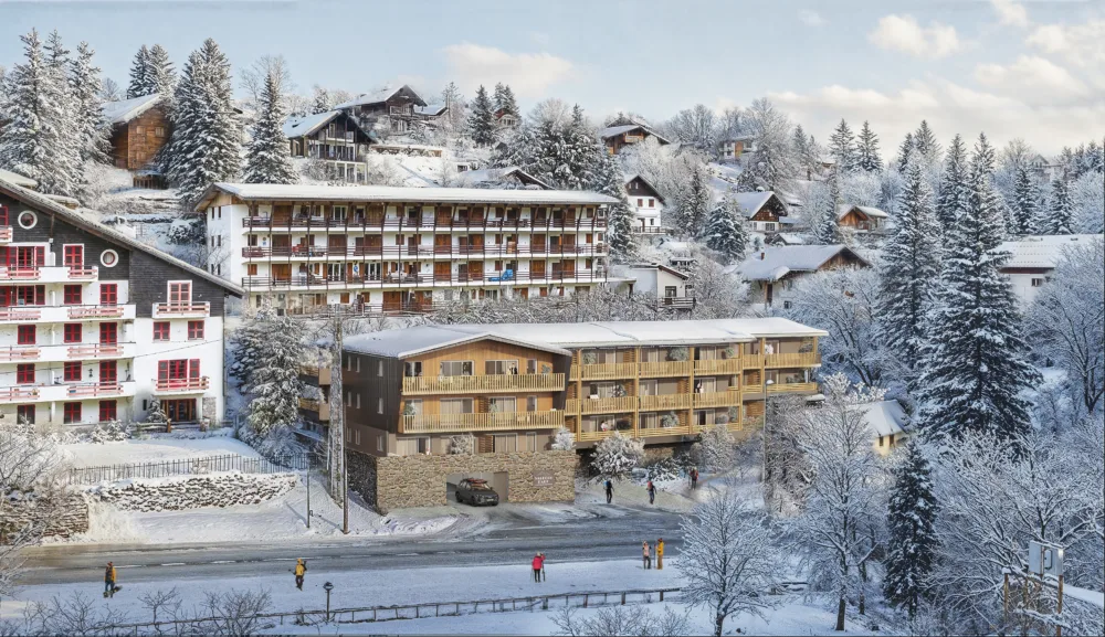 Groupe SPADA - Bâtiment, Environnement, Promotion et Aménagement sur la Côte d'Azur • VALBERG AERIENNE HIVER HD